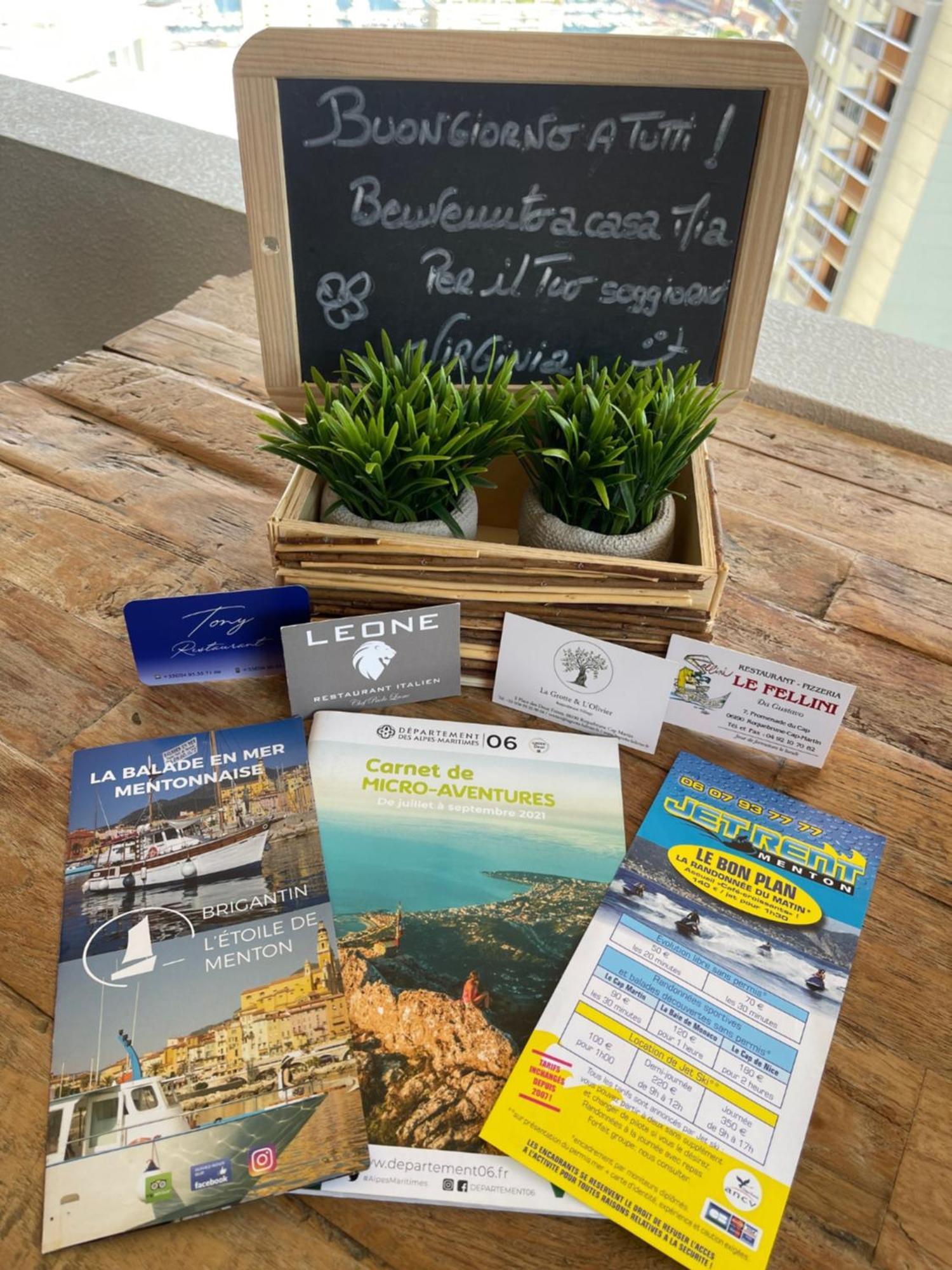 Location Saisonniere Menton 220 M Des Plages Dış mekan fotoğraf